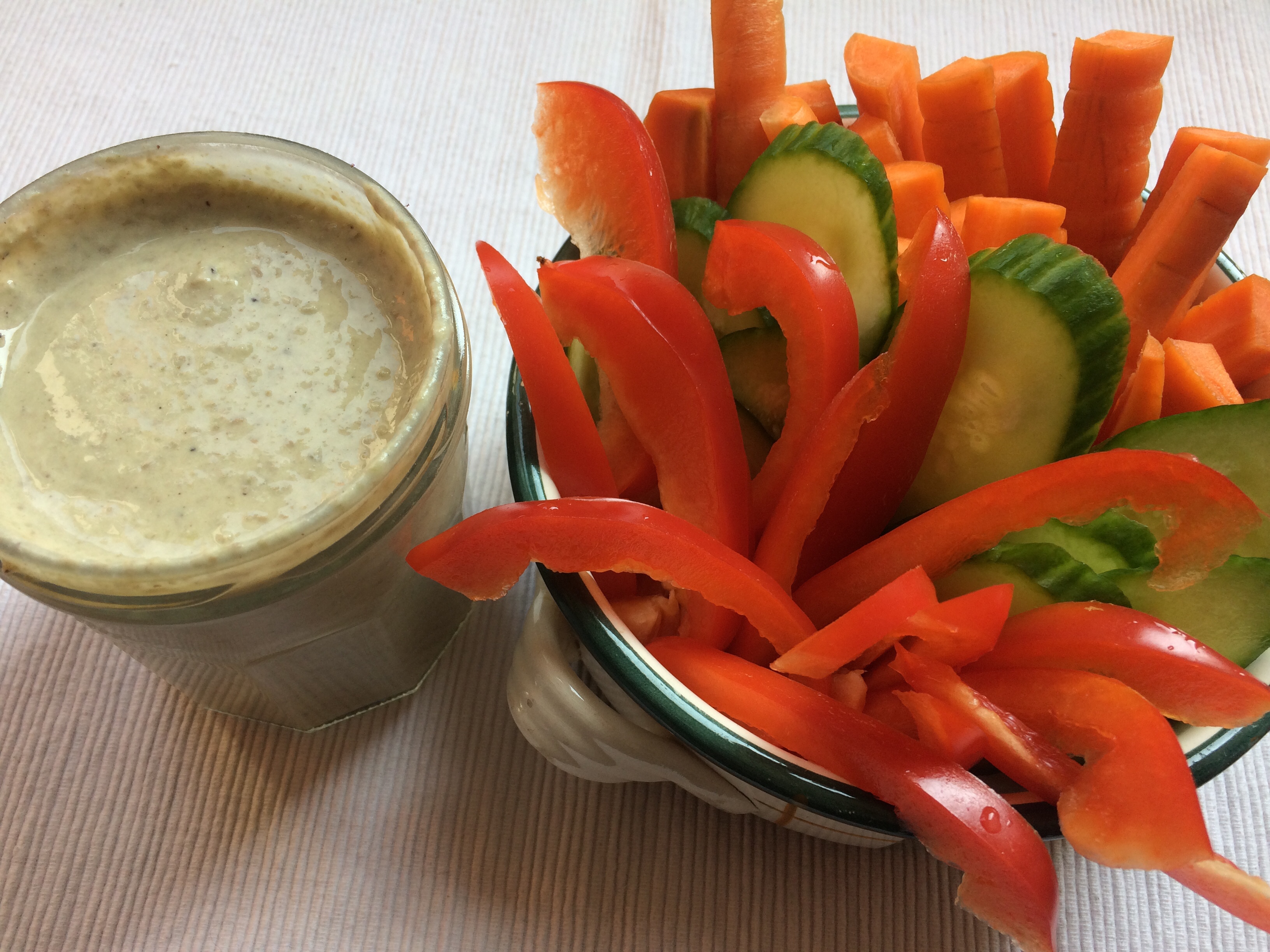 Mung Bean Dip / Trempette aux haricots mungo